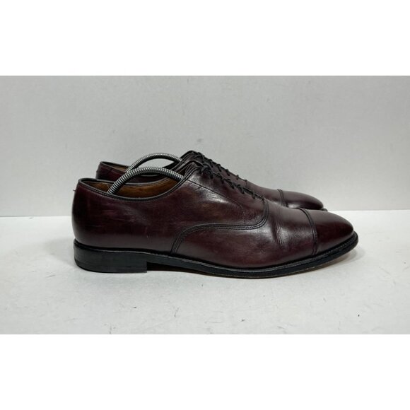 Allen Edmonds Park Avenue Red 5875 Cap Toe Oxfords Men’s Size 11 C - Picture 1 of 9